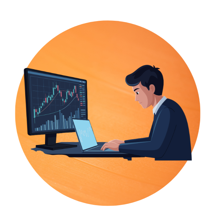 Quant Researcher Illustration